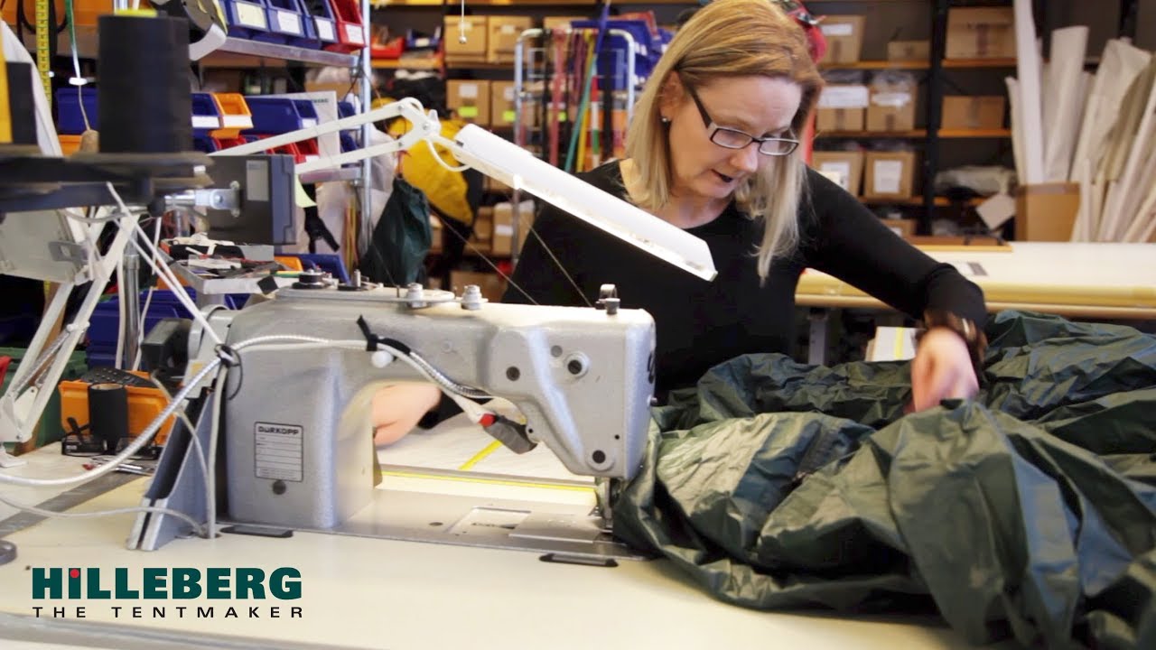 The Hilleberg repair team – extending the life of a tent