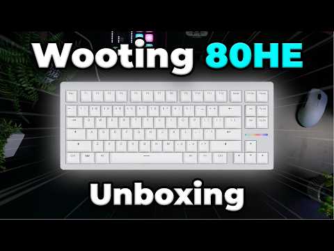 Wooting 80HE Zinc Alloy Unboxing | Wootility V5 Overview, Sound Test, And Impressions
