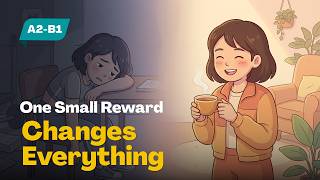 Reward Yourself to Build Good Habits | Easy English Conversation for Beginners