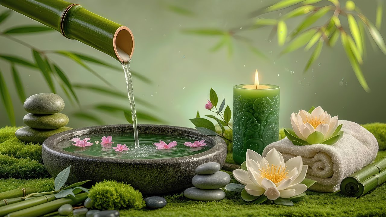 Sleeping Music to Help You Sleep Comfortably 🤗 Relieving Insomnia, Sound of Water