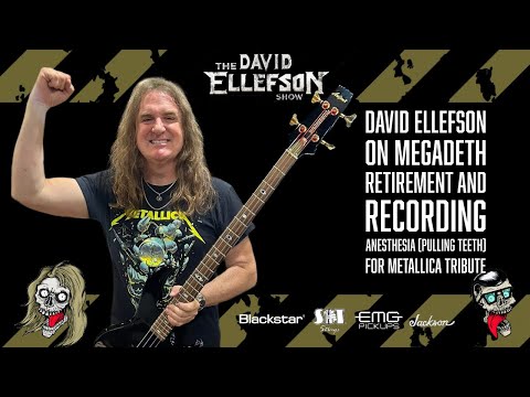 David Ellefson Reacts to Megadeth’s Retirement + Honors Cliff Burton