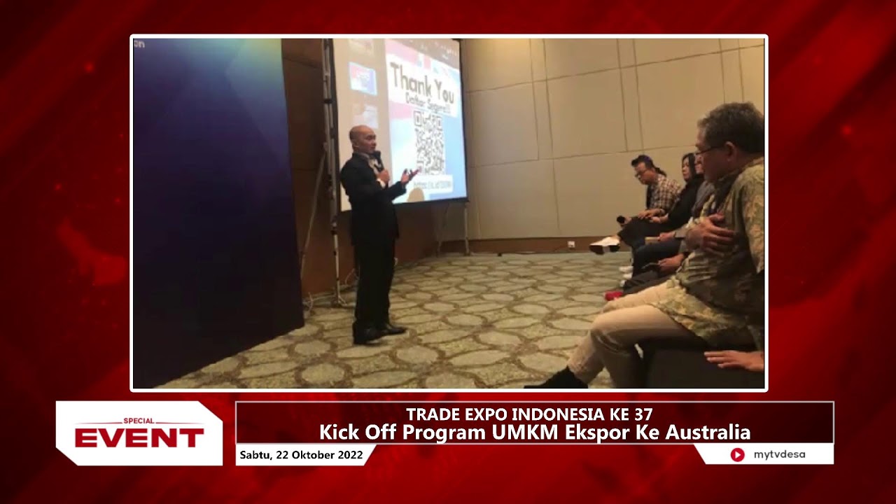 Kick Off Program UMKM Ekspor Ke Australia