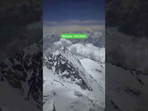 Airplane View of Himalaya Mountain | Nanga Parbat  "The Killer Mountain" | Mountains of Pakistan