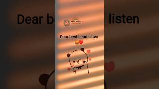 Dear Bestfriend 😅🤣  #status #love #explore #