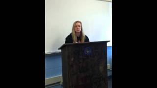 Taylor Riggs persuasive speech