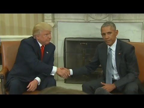 Трамп встретился с Обамой в Белом доме