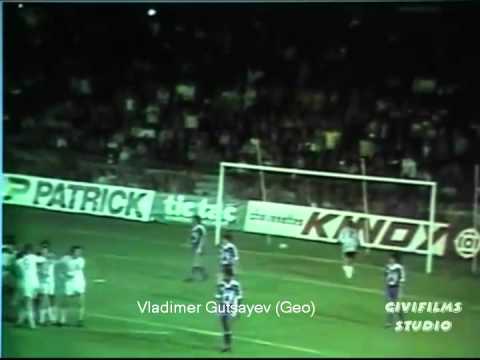 SC Bastia (France) 1-1 FC Dinamo Tbilisi (Georgia) 21.10.1981 Cup Winners' Cup