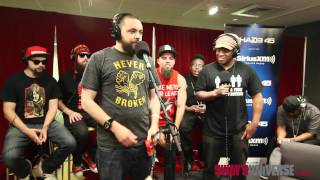 Wrekonize freestyles over the 5 Fingers of Death on #SwayInMorning