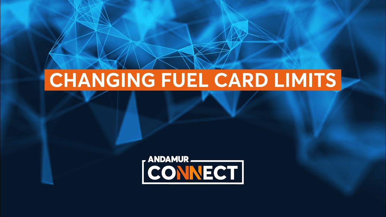 Video - Changing Fuel Card Limits