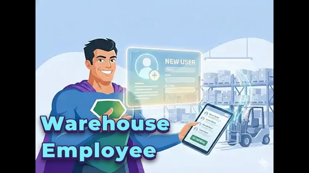 Add Warehouse Employee - Video Tutorial