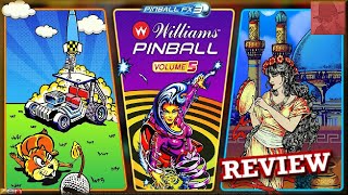 Pinball FX3 : Williams Pinball Volume 5 - Roundup - PS4 - with Commentary !!