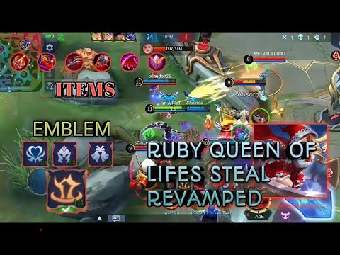 RUBY QUEEN OF LIFE'S STEAL REVAMPED IN RANK GAME (SOLO RANK