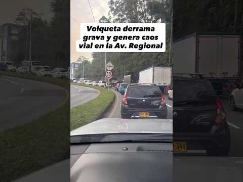 ⚠️Movilidad reducida en la Av. Regional