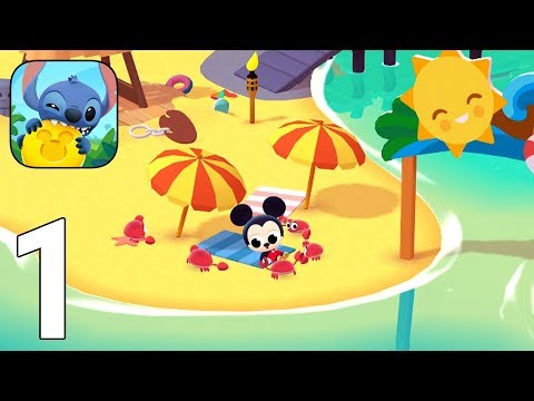 Disney Getaway Blast Gameplay Walkthrough Part 1 - Tutorial Souvenir Stand [iOS/Android Games]
