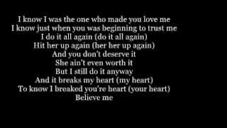 Usher   believe me lyrics