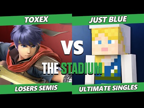 The Stadium 2 Losers Semis - Toxex (ike) Vs. Just Blue (Steve) SSBU Ultimate Tournament