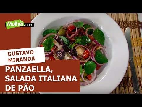 Panzanella, salada Italiana de pão - Gustavo Miranda -19/04/2016
