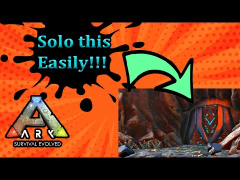 How to solo the tek cave on official ARK Survival Evolved
