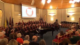 Patrick Byrne as Elvis Presley singing &quot;Bridge Over Troubled Water&quot;