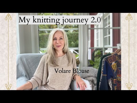 A knitting episode (29): From Kaffe Fassett to Nordic minimalism (and back again?) + Volare Blouse