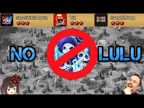 NO LULU | SSA vs Tilt vs GoB | Summoners War Global G3 Siege