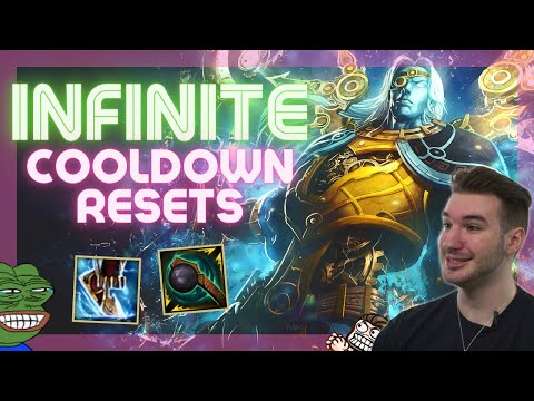 INSANE COOLDOWN RESETS ON CHRONOS MID THAT MAKES HIM THE BEST???