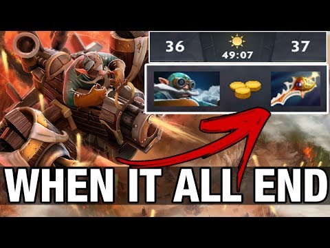 WHEN IT ALL END - Moo Plays Gyrocopter WITH DIVINE RAPIER - Dota 2