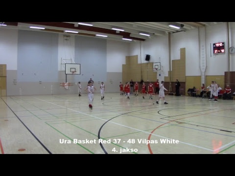 Ura Basket Red - Vilpas White