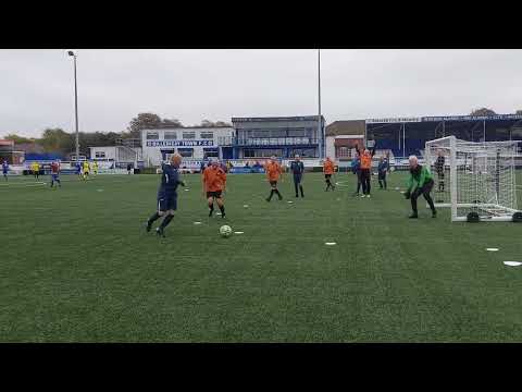 Our Over 70's on Cup finals day in a 1-0 loss to Barnet. 