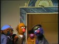 Classic Sesame Street Grover Elevator Operator In And Out 1972