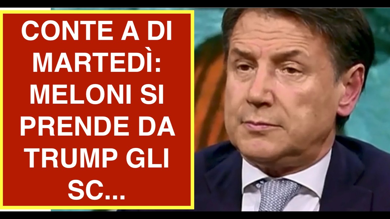 CONTE A DI MARTEDÌ: MELONI SI PRENDE DA TRUMP GLI SC...