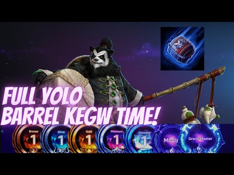 Chen Barrel - FULL YOLO BARREL KEGW TIME! - B2GM Season 5 (Masters)