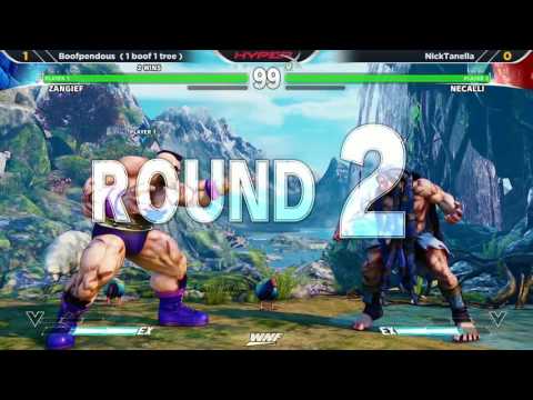 WNF 2.7 SFV - Stupendous (Zangief) vs twitch.tv/NickTanella (Necalli)