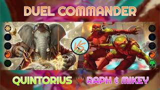 Quintorius vs. Raph & Mikey - Duel Commander - EDH│MTG│bitzelberg