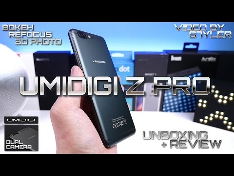 UMIDIGI Z Pro (Unboxing+Review) Dual Camera with 3D Photo, Bokeh, Re-focusing // Video by s7yler