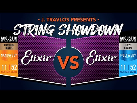 String Showdown: Elixir Nanoweb Phosphor Bronze vs Elixir 80/20 Polyweb Acoustic Guitar Strings