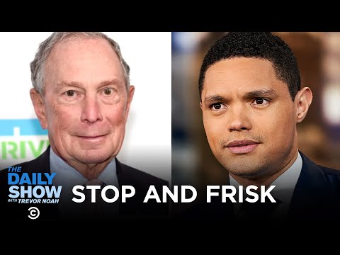 ブルームバーグとストップ・アンド・リスクに関するトレバーの拡張的な考え｜ザ・デイリーショー (Trevor's Extended Thoughts on Bloomberg & Stop-and-Frisk | The Daily Show)