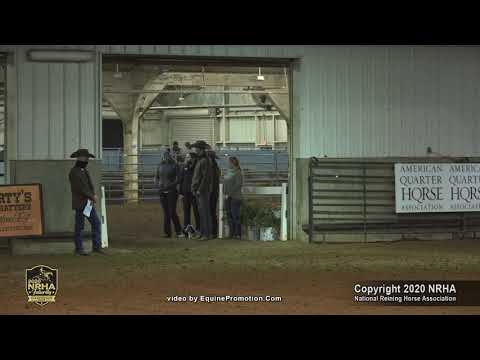 2020 NRHA Futurity Schooling Run - Kennedy Buchanan & Colonels Splashy Gun