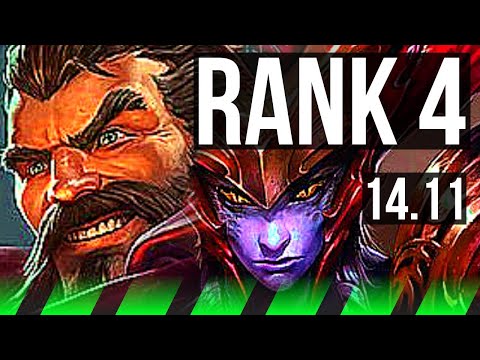 GRAVES vs SHYVANA (JGL) | Rank 2 Graves, Rank 4, 6k comeback, 66k DMG | NA Challenger | 14.11