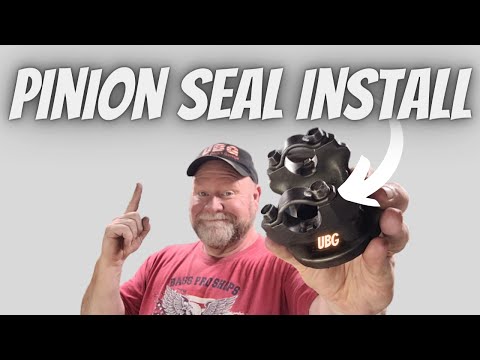 How To Easily Remove & Install A Pinion Seal On Your Car or Truck