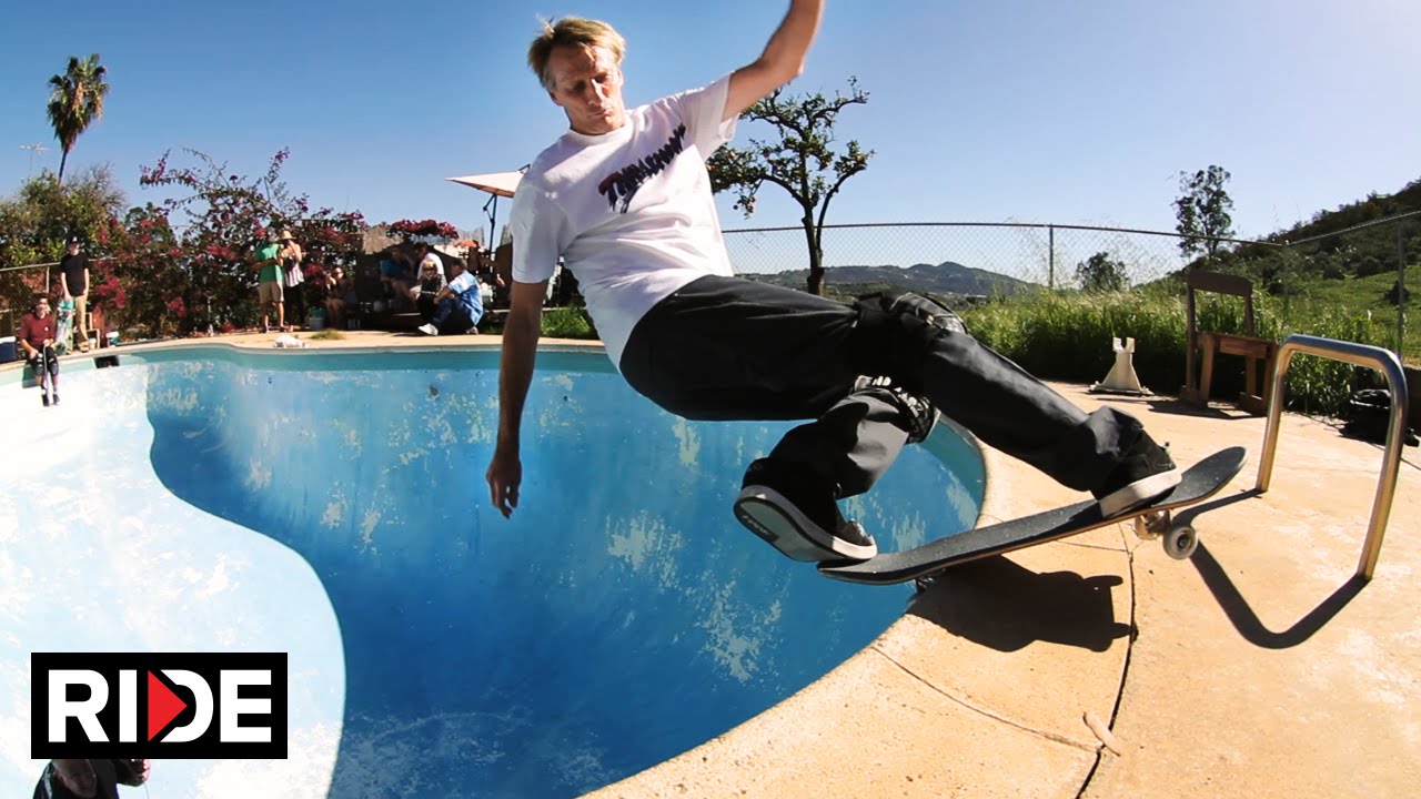 Tony Hawk & Lance Mountain: Backyard pool sesh