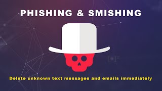 What is Smishing - Phishing |  How to avoid being a victim #cybersecurity #securitybreach
