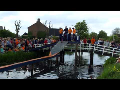 Koningsdag 2014 in Goudriaan: fiets 'm d'r in