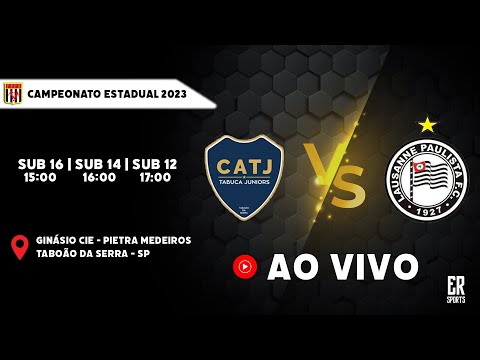 Ao vivo CA Tabuca Juniors x Lausanne Paulista - SUB 16 | 02/09/2023
