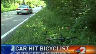preview picture of video 'Bicyclist hit by car in Huber Heights'