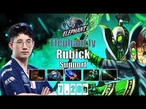 Rubick Support | Elephant.fy | BEST SPELL STEAL TIMING | 7.28b Gameplay Highlights