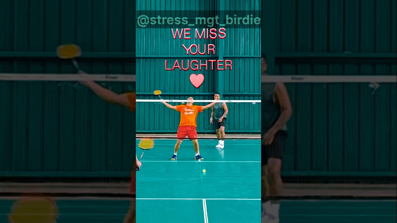 The Ultimate Farewell Set for Our Teammate! 🧡🏸 #Shorts #badminton #trending