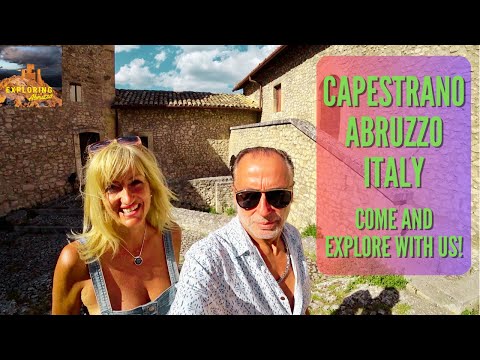 Capestrano, L'Aquila Province, Abruzzo, Italy -  Exploring Abruzzo, (Italian Travel Vlog)