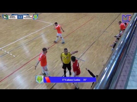 Skrót meczu Futsal II liga podkarp.GÓRAL Tryńcza 3:2(1:2) TEAM Przeworsk 2016-01-16