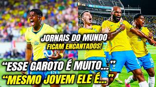 🚨 NOSSA! Olha como os PRINCIPAIS JORNAIS DO MUNDO REAGIRAM ao SHOW DO ENDRICK E DO BRASIL HOJE!